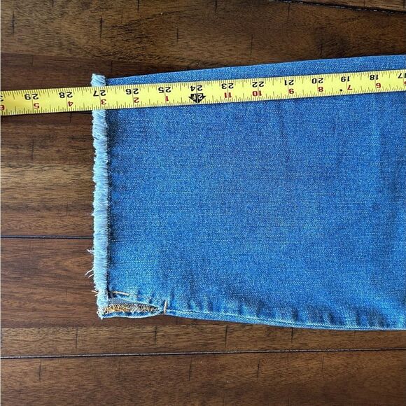 Talbots Slim Ankle Jeans Flores Wash Fringe Hem Size 22W New with tags - Picture 5 of 12
